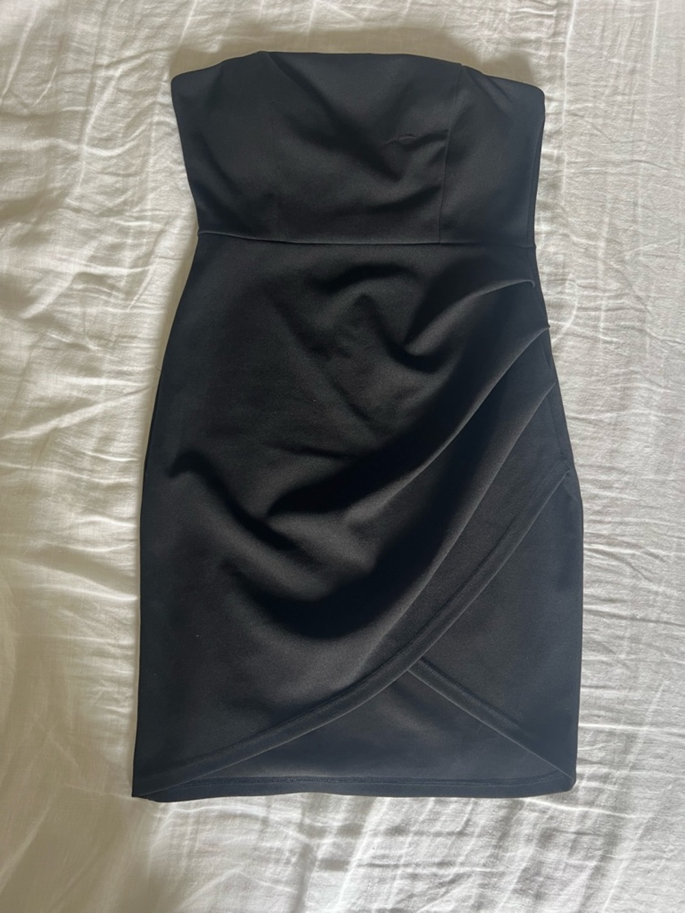 Charlotte Russe Strapless Black Cocktail Dress